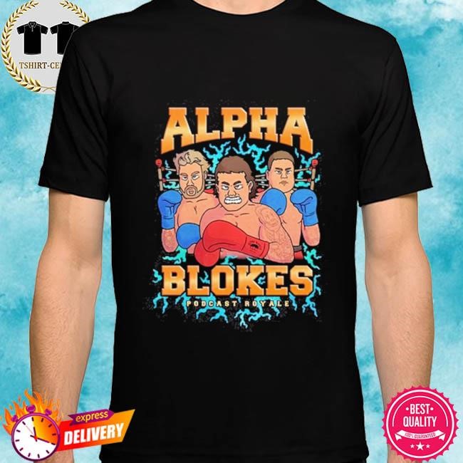 Official Alpha Blokes Boxing Tee Shirt
