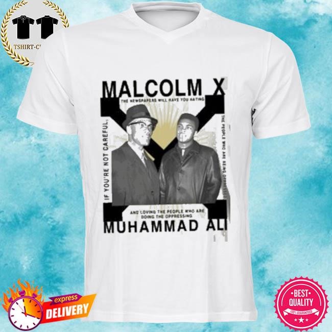 Official Bht Malcolm X Muhammad Ali Tee Shirt
