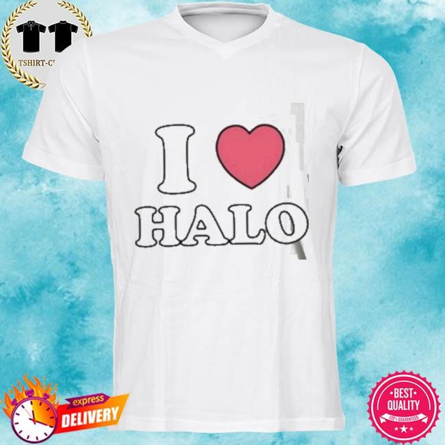 Official Bth I Love Halo Tee Shirt