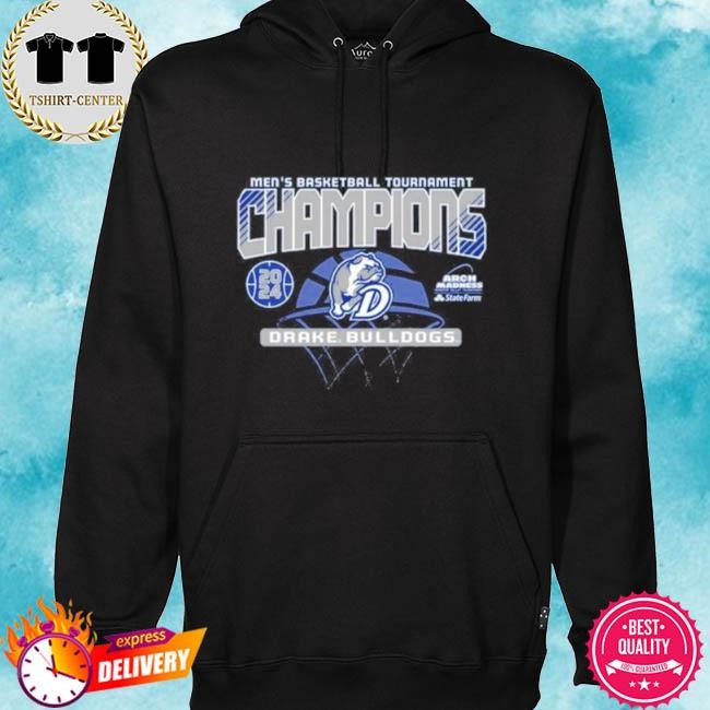 Official Drake Bulldogs 2024 Men’s Basketball Tournament Champions Tee Shirt hoodie.jpg