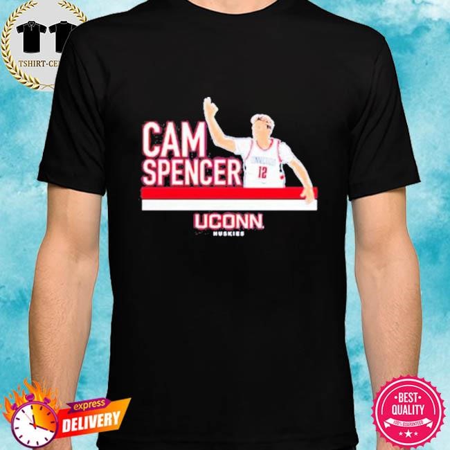 Official Husky Uconn Basketball Cam Spencer Tee Shirt