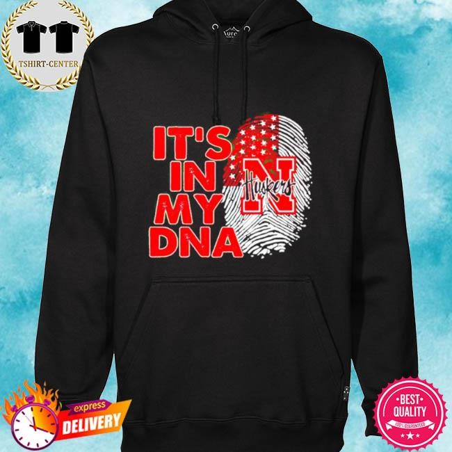 Official Nebraska Cornhuskers It’s In My DNA Fingerprint Tee shirt hoodie.jpg