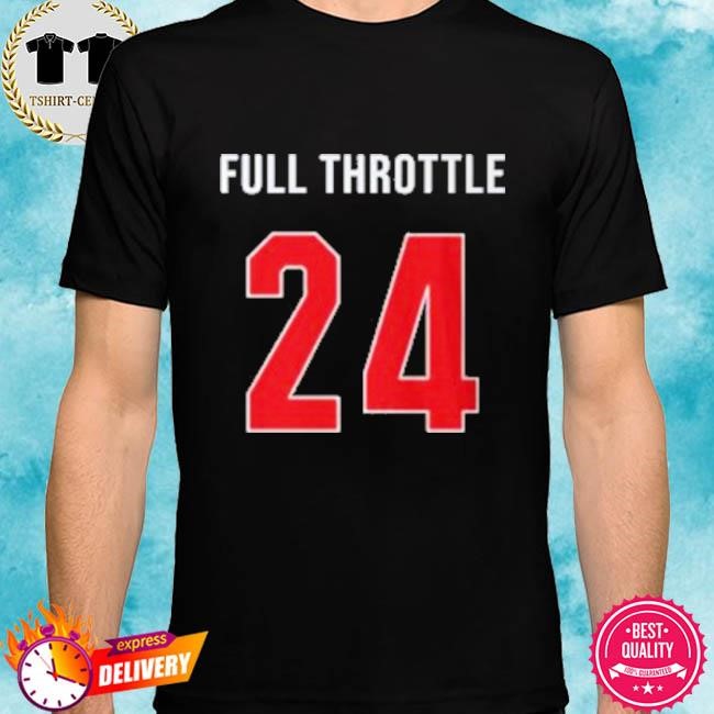 Official Red Sox Full Throttle 24 Shirt
