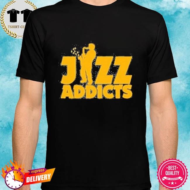 Official Robert Komaniecki Jazz Addicts With Saxophone Tee Shirt