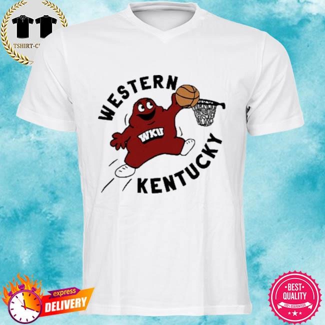 Official Western Kentucky WKU Dunking Big Red Tee Shirt