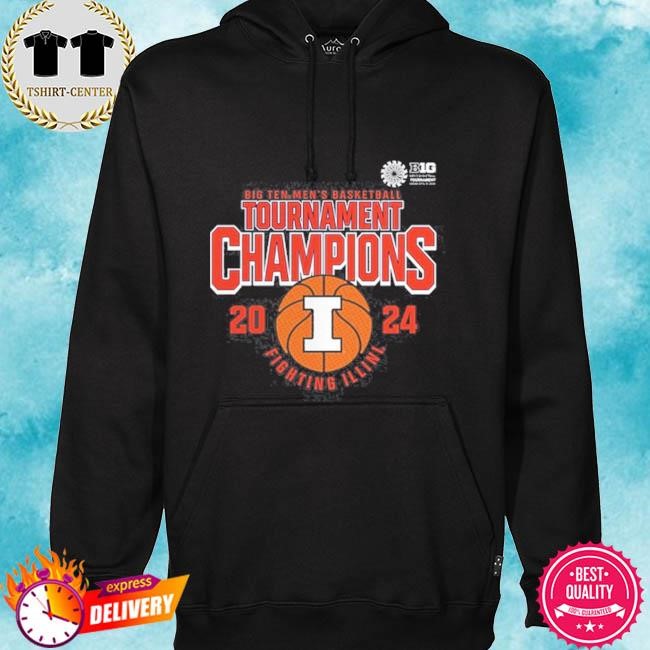 Premium Fighting Illini 2024 Big Ten Basketball Champions Tee Shirt hoodie.jpg