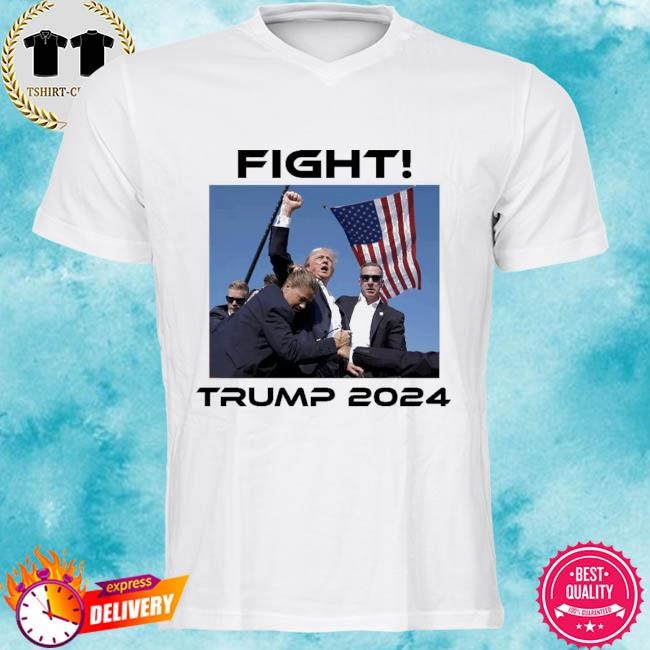 Donald Trump MAGA FIST PUMP FIGHT 2024 T-Shirt