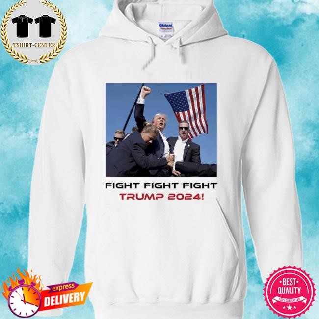 Donald Trump MAGA FIST PUMP FIGHT T-Shirt Trump 2024!! hoodie