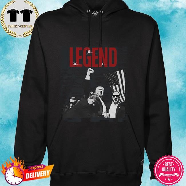 Maj Toure Blackgunsmatter Legend Trump Shots Fired At Rally Tee hoodie