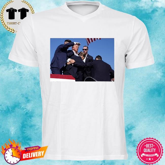 Official Donald Trump Photo After The Shooting At His Rally Shirt