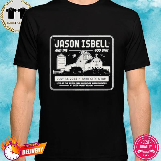 Official Jason Isbell And The 400 Unit Tour 2024 Park City UT Shirt