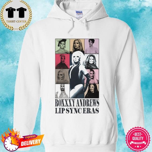 Official Roxxxy Andrews Lip Sync Eras hoodie
