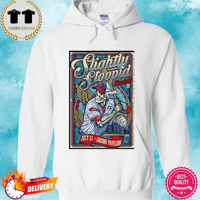 Official Slightly Stoopid Jul 11 2024 Cleveland OH Poster hoodie