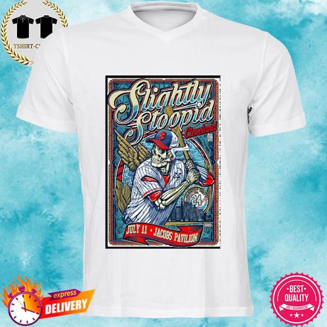 Official Slightly Stoopid Jul 11 2024 Cleveland OH Poster Shirt